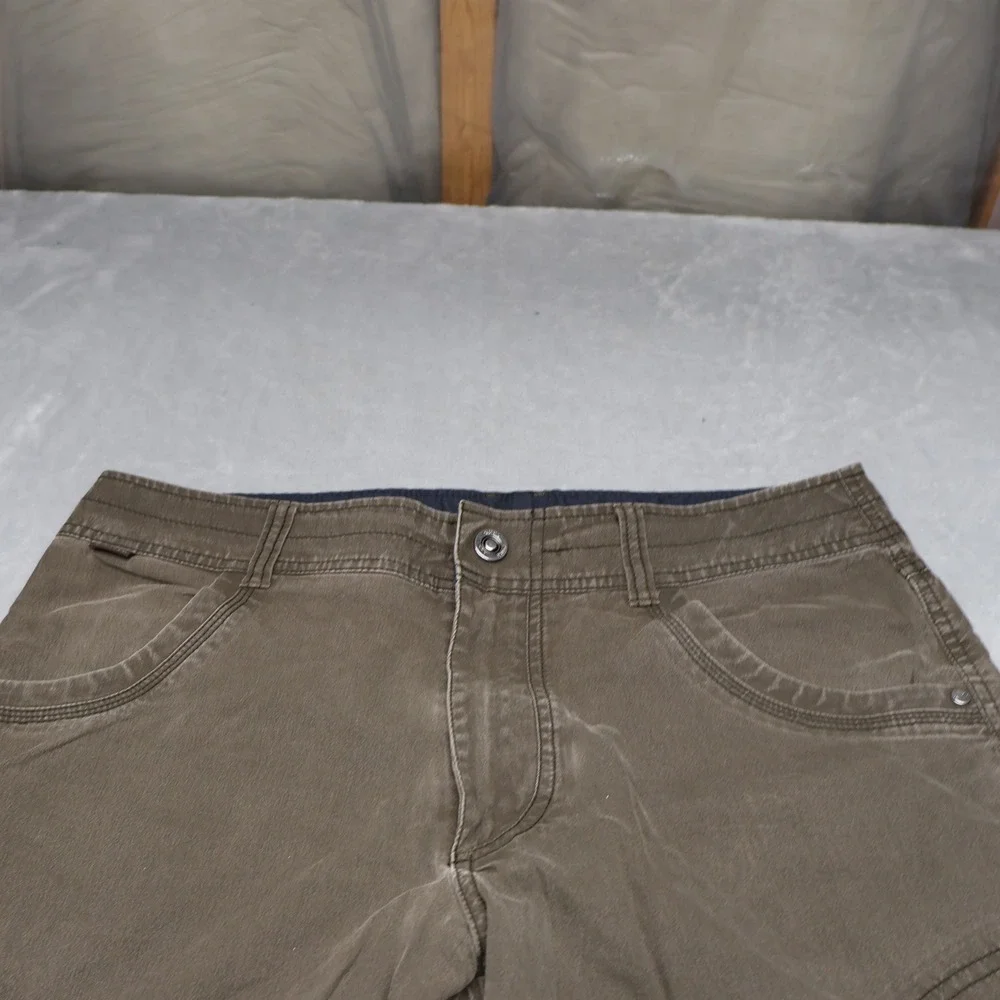 Kuhl Shorts Mens 32 Brown Ramblr Lightweight Soft‎ Stretch Outdoor Hiking 10